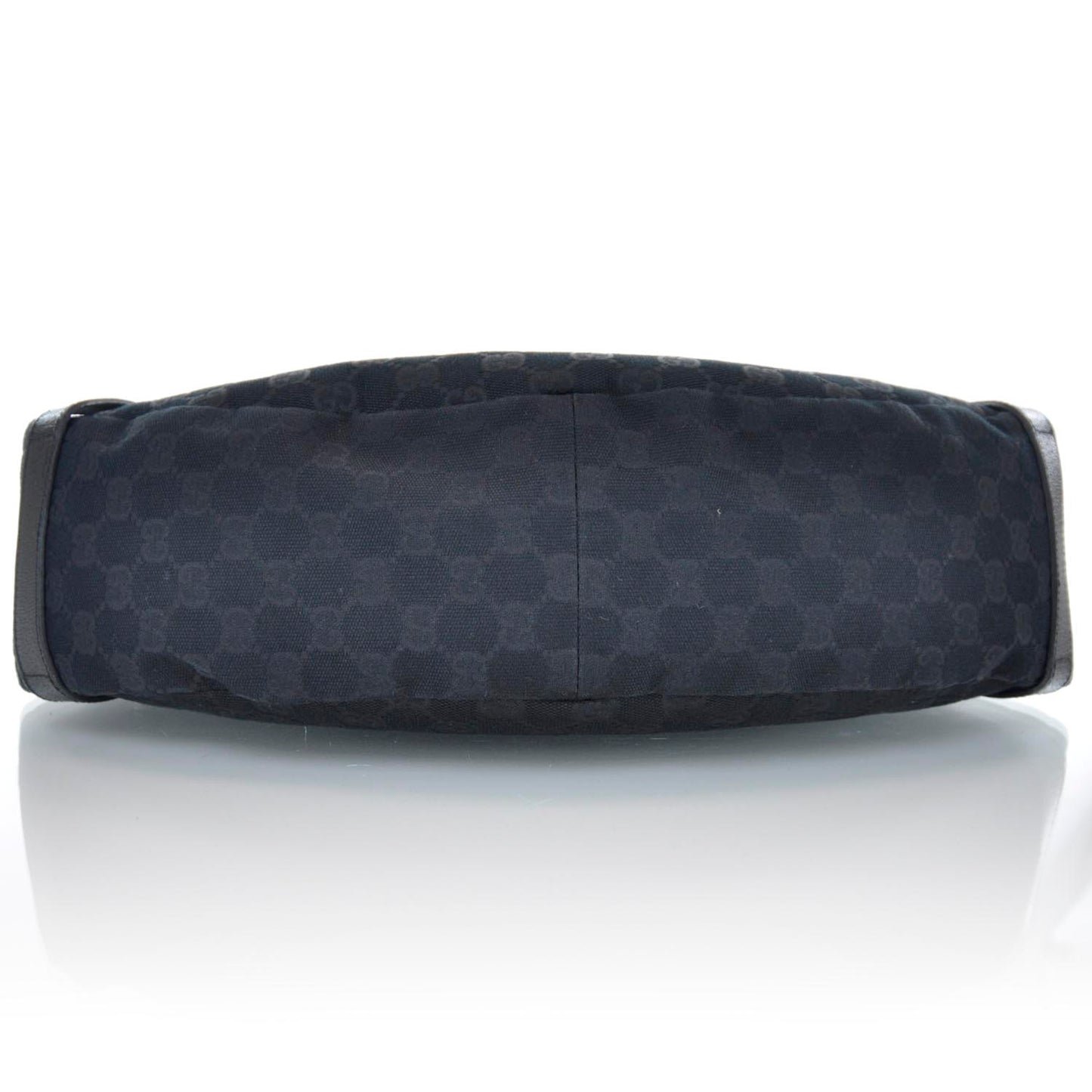 Monogram Medium Abbey Shoulder Bag Black