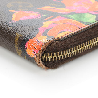Louis Vuitton Monogram Roses Zippy Wallet 5 of 9