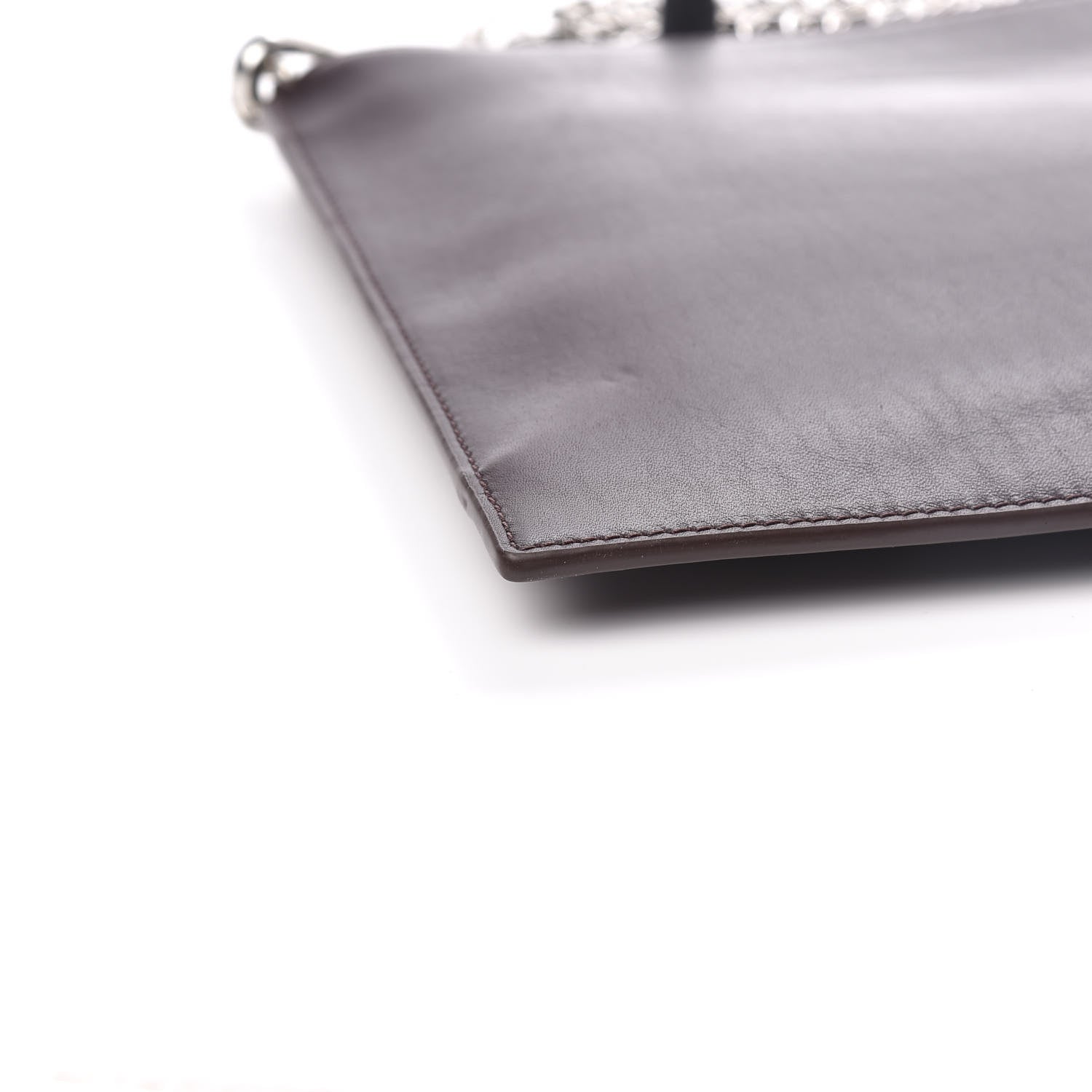 Alexander Wang Smooth Calfskin Genesis Box Chain Bag Oxblood 7 of 10