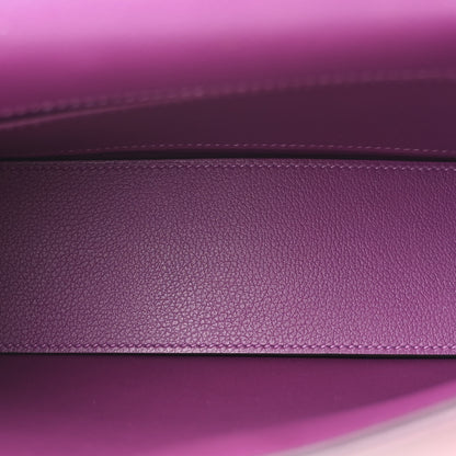 Hermes Evercolor Kelly Danse II Belt Bag Anemone 5 of 12
