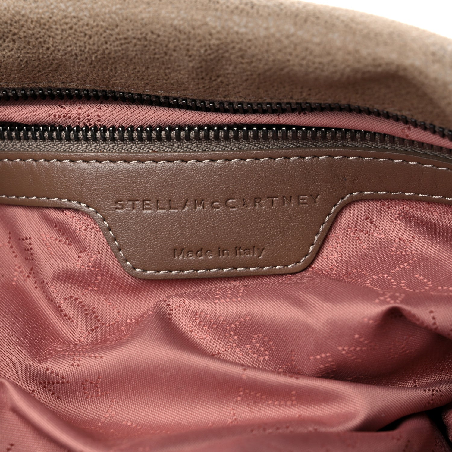 Stella McCartney Shaggy Deer Falabella Fold Over Tote Taupe 6 of 10