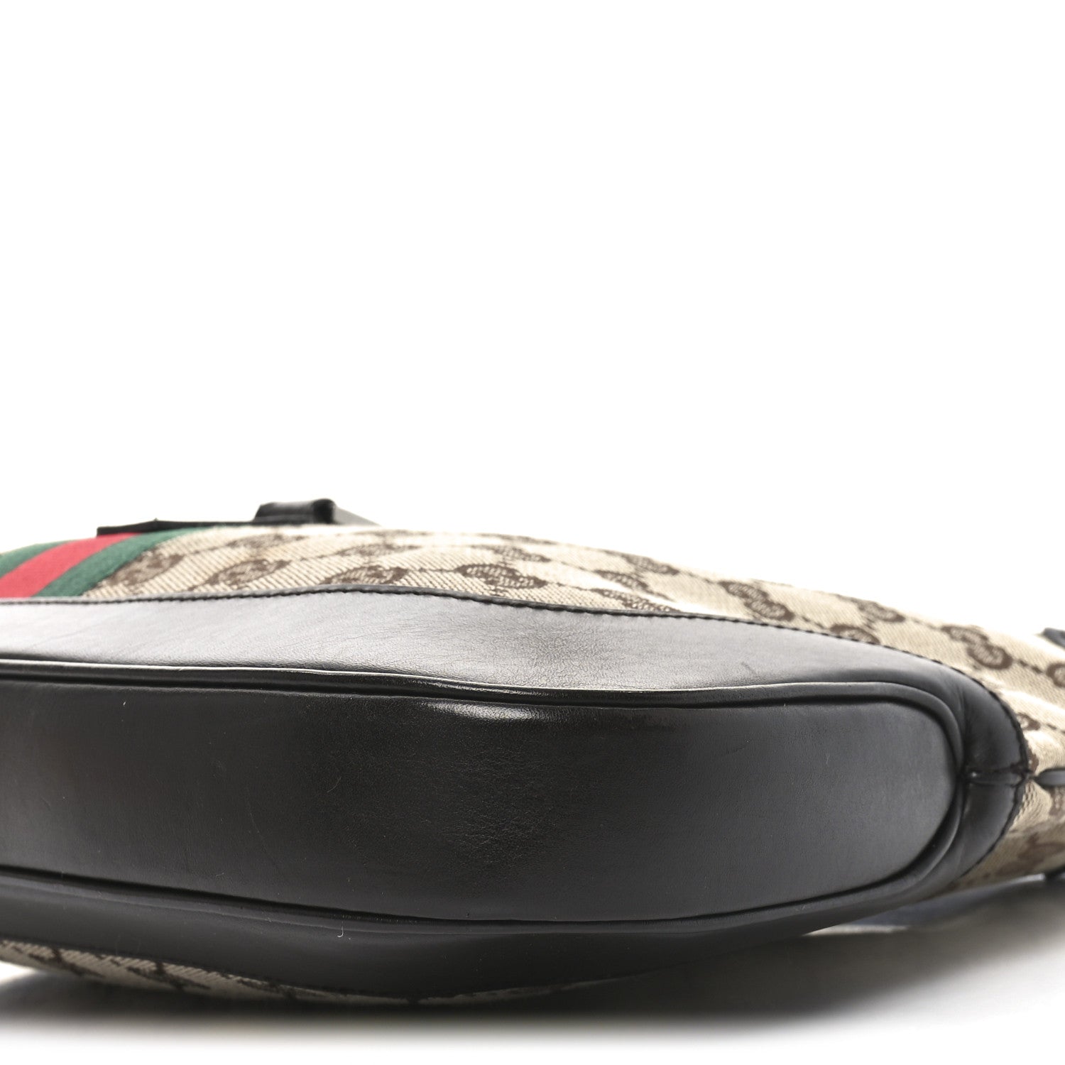 Gucci Monogram Web Jackie O Hobo Dark Brown 10 of 10