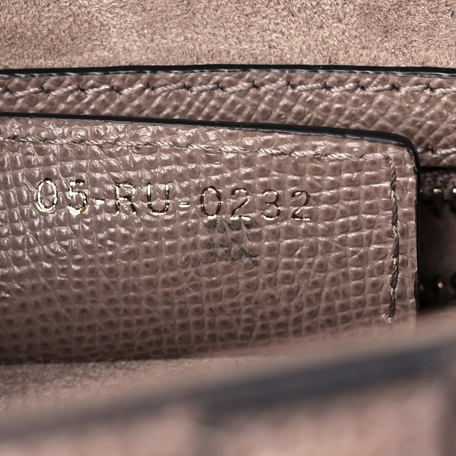 Christian Dior Grained Calfskin Saddle Bag Warm Taupe 7 of 11