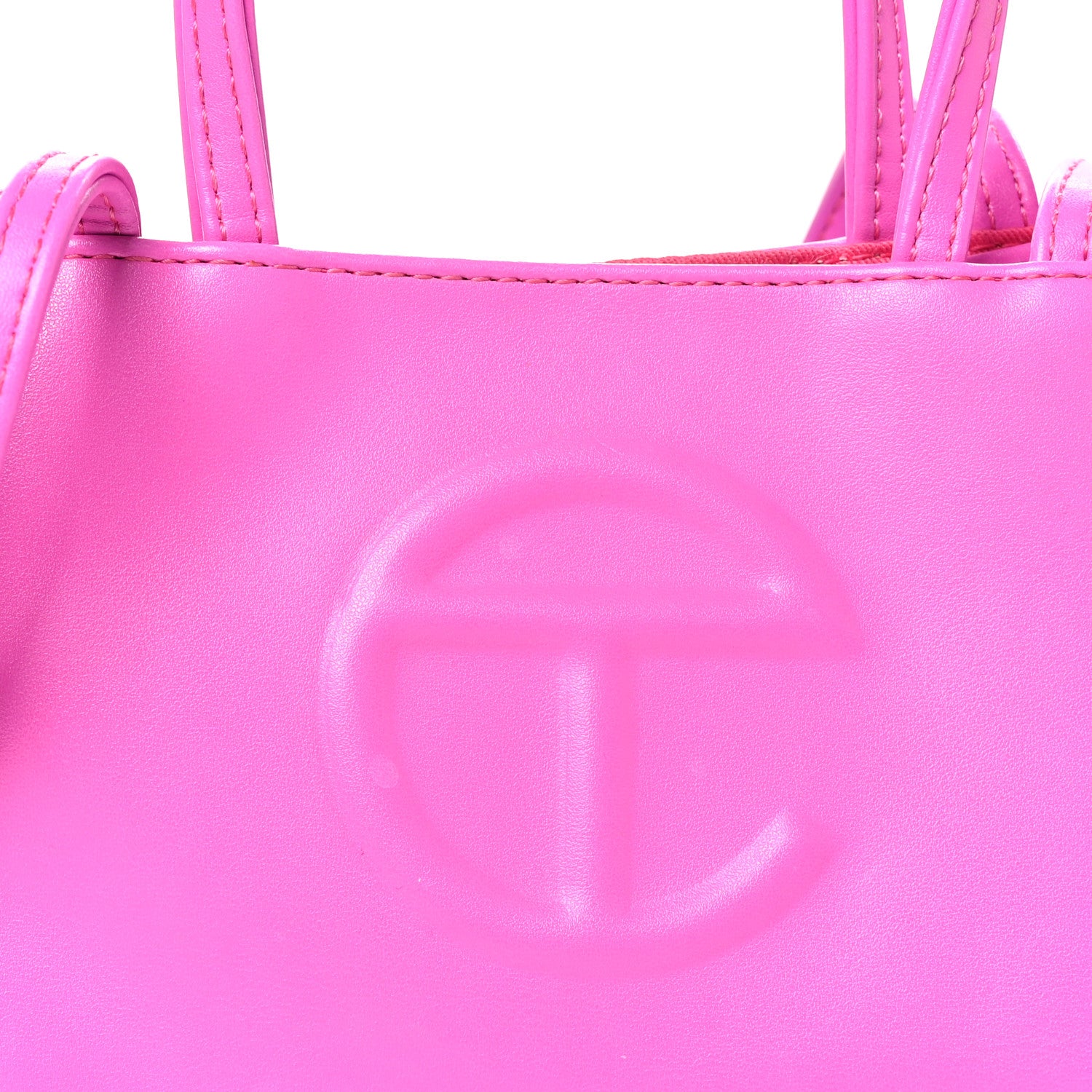 Telfar Vegan Leather Small Shopping Bag Azalea 7 of 11