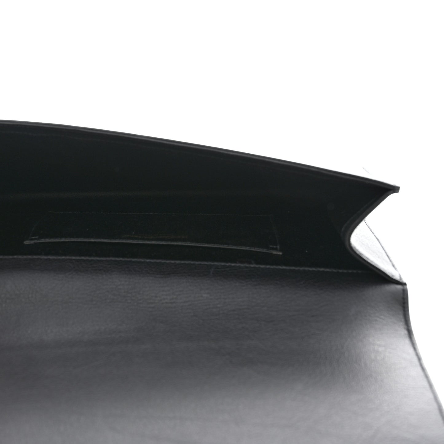 Calfskin Monogram Large Belle De Jour Clutch Black