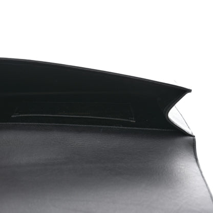 Saint Laurent Calfskin Monogram Large Belle De Jour Clutch Black 5 of 7
