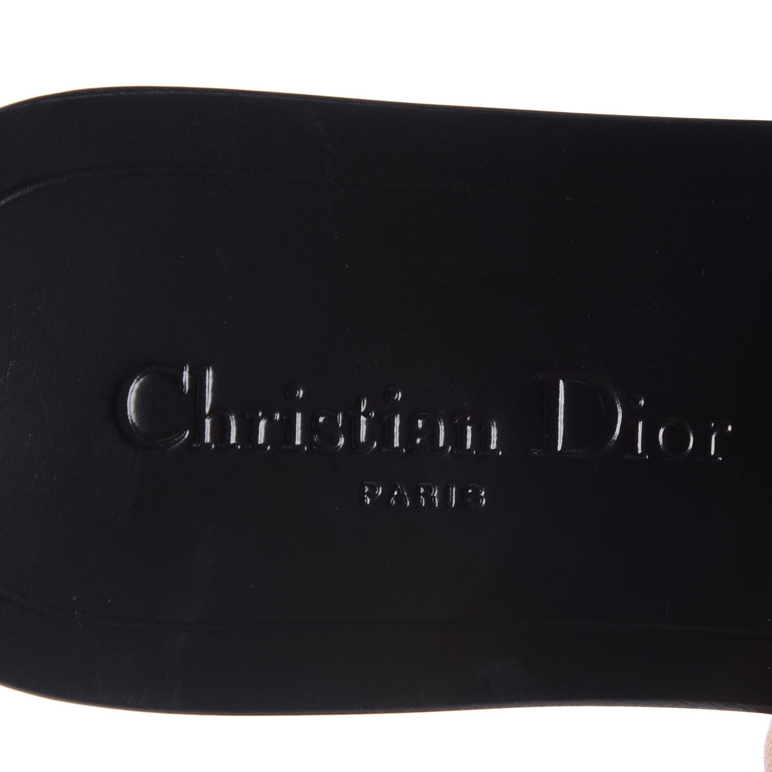 Christian Dior Calfskin Dio(r)evolution 10mm Slide Sandals 39.5 Off White 7 of 9