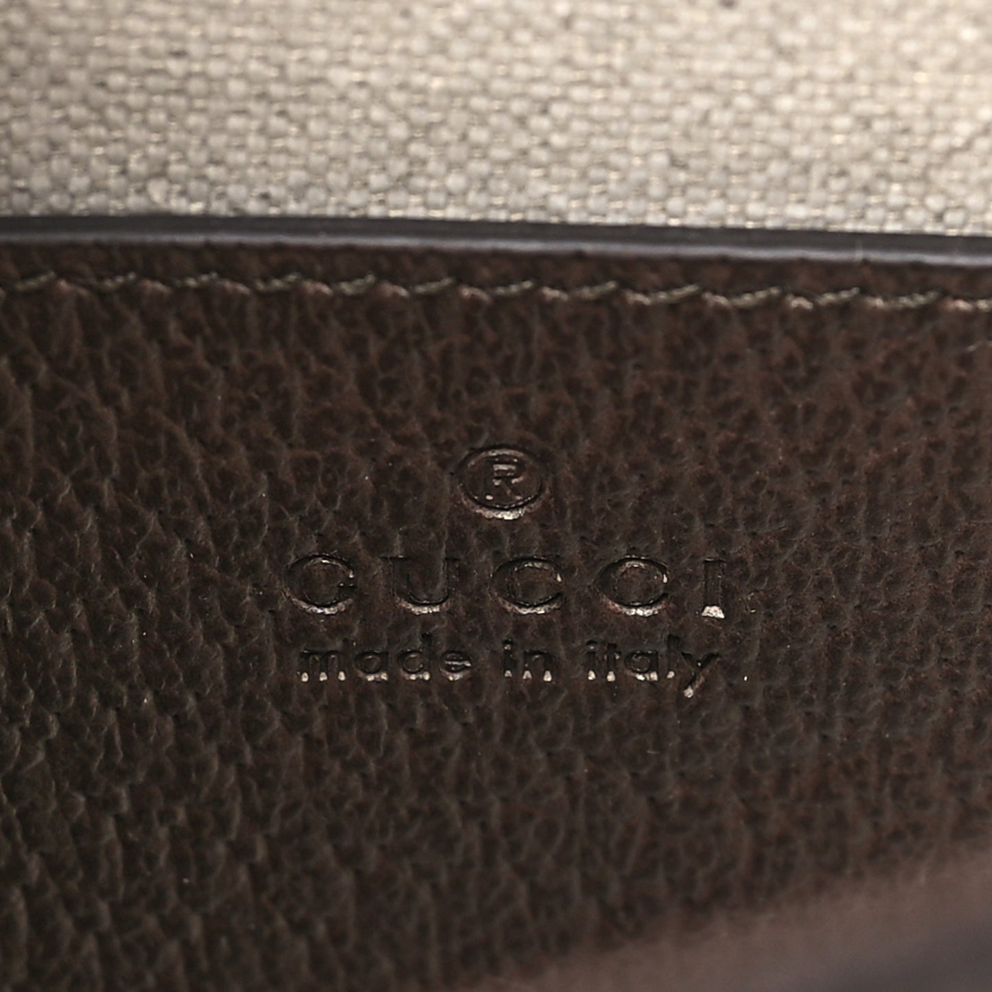 Monogram Jumbo GG Textured Dollar Calfskin Web Mini Horsebit 1955 Shoulder Bag Camel Ebony New Acero
