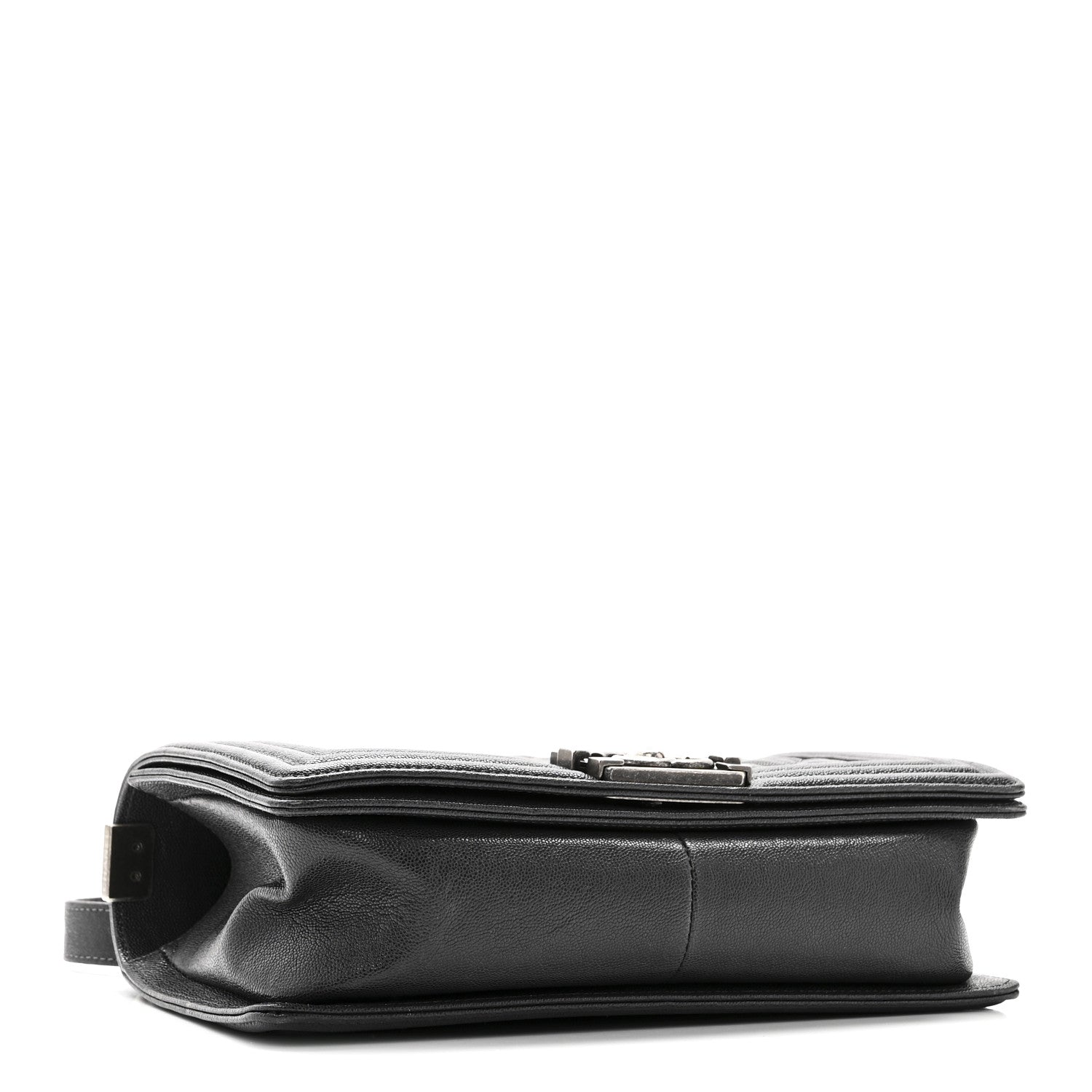 Chanel Caviar Quilted Medium Boy Flap Charcoal 4 of 10