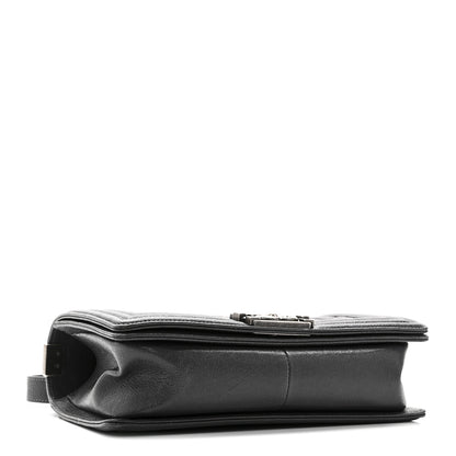 Chanel Caviar Quilted Medium Boy Flap Charcoal 4 of 10
