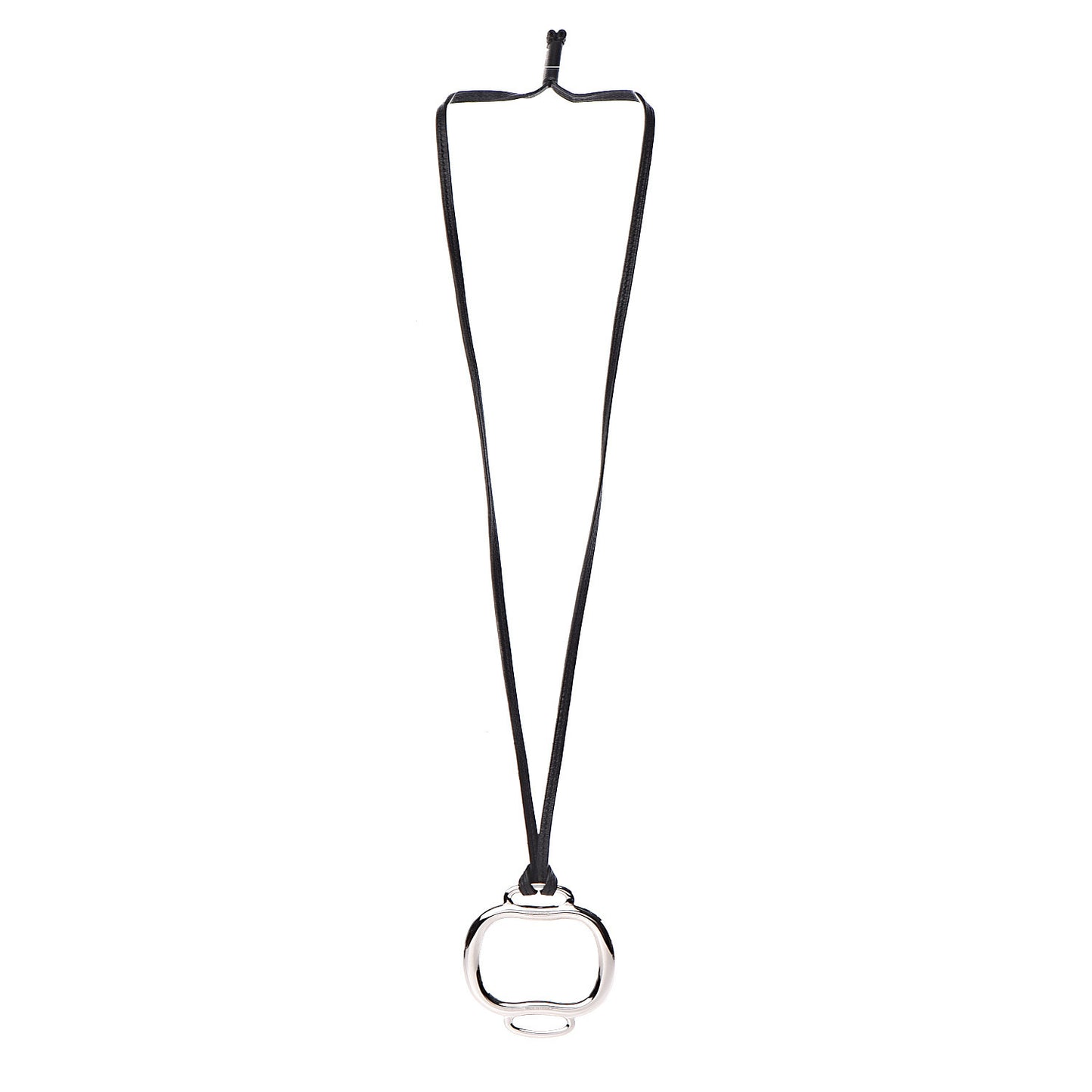 Swift Palladium Bouclerie Pendant Necklace Black