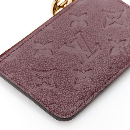 Louis Vuitton Empreinte Monogram Zipped Romy Card Holder Flamme 8 of 9