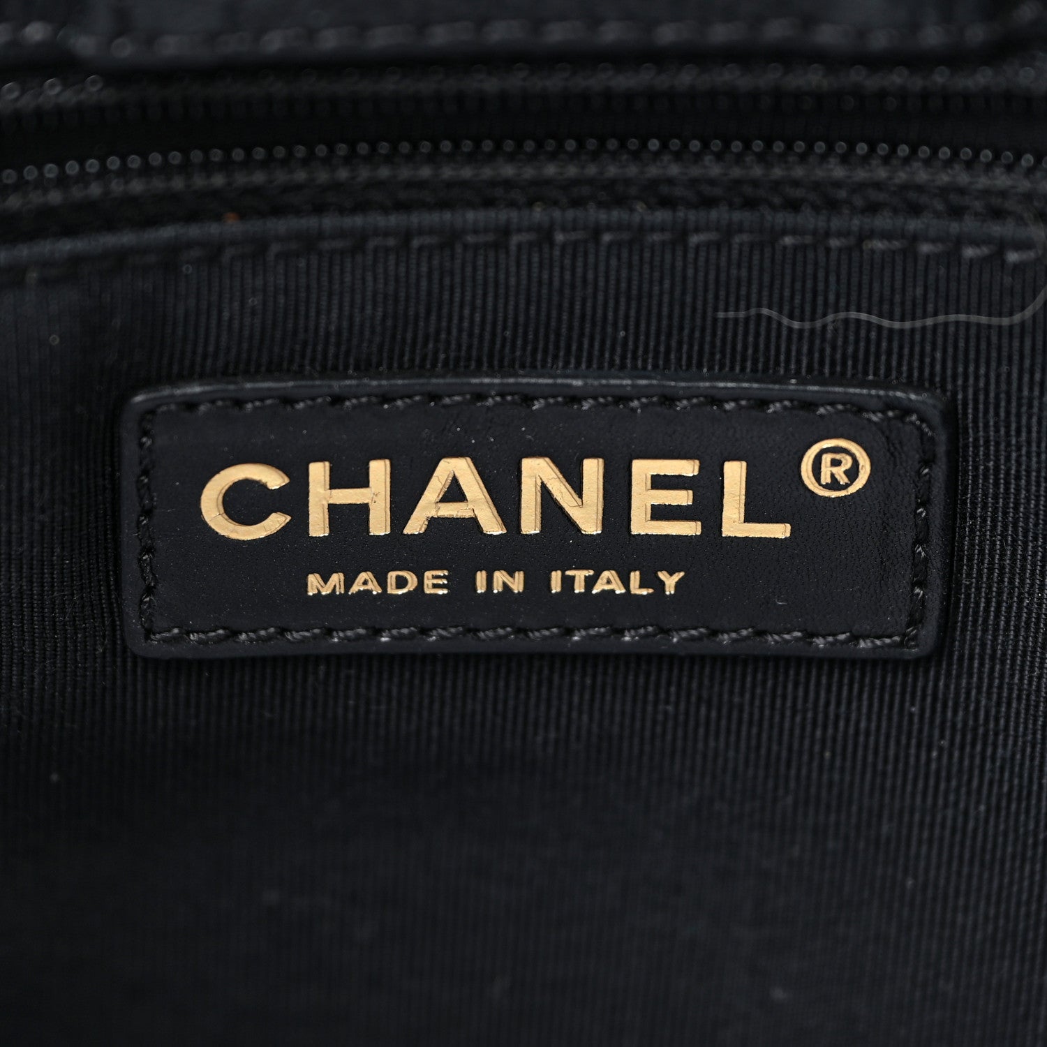 Chanel Calfskin Tall Cerf Tote Black 6 of 16