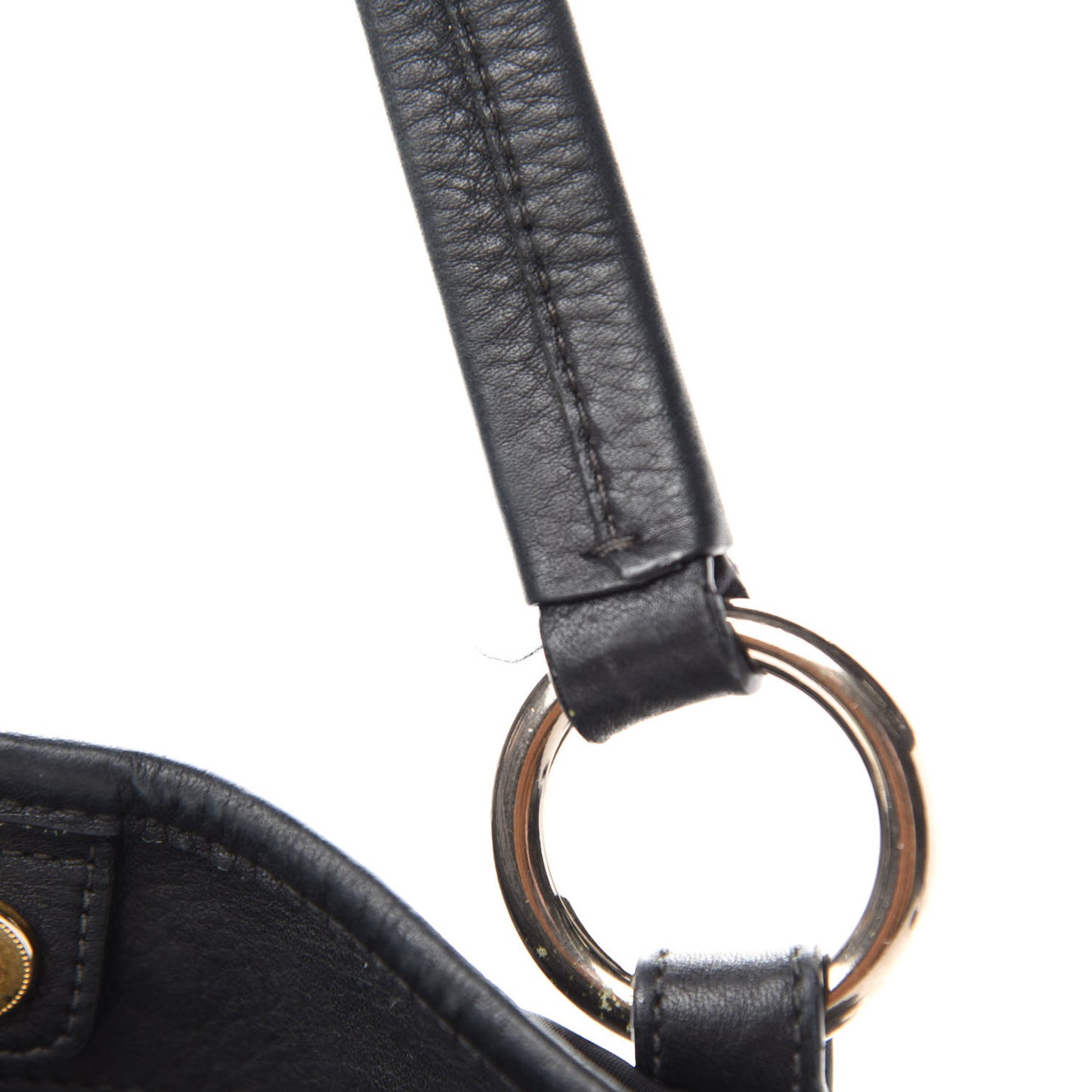 Saffiano Tessuto Nylon Tote Black
