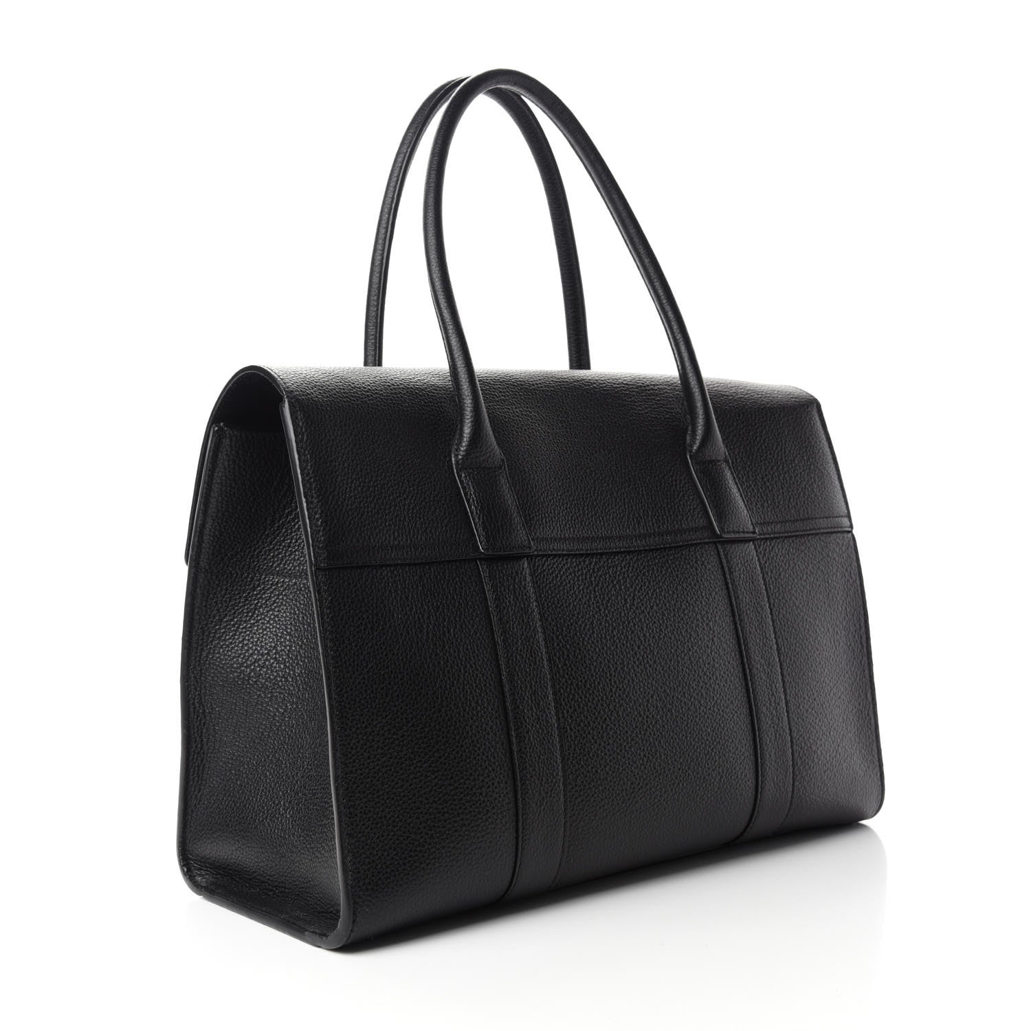 Mulberry Small Classic Grain Bayswater Black 3 of 9