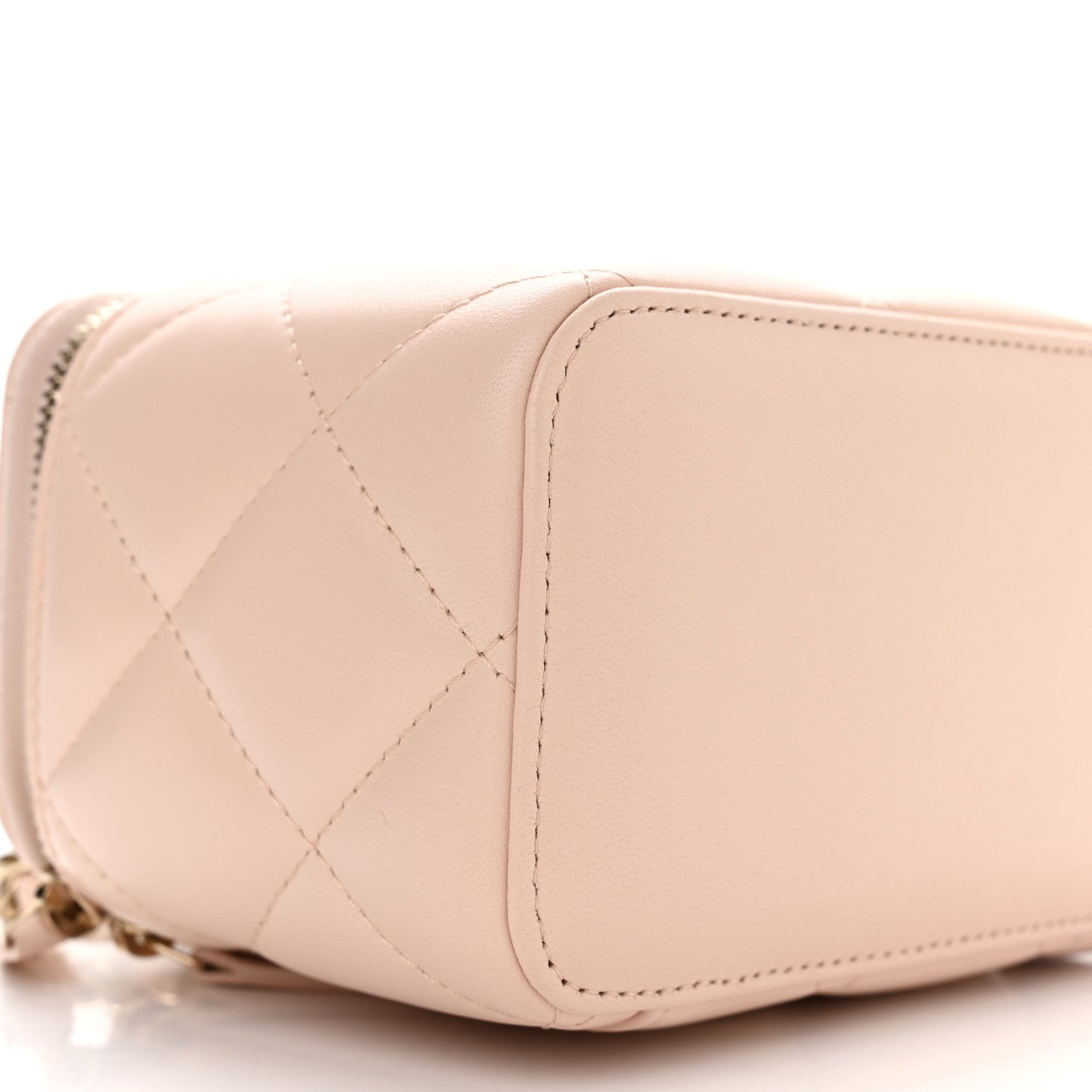 Chanel Lambskin Vanity Case Light Pink 9 of 11