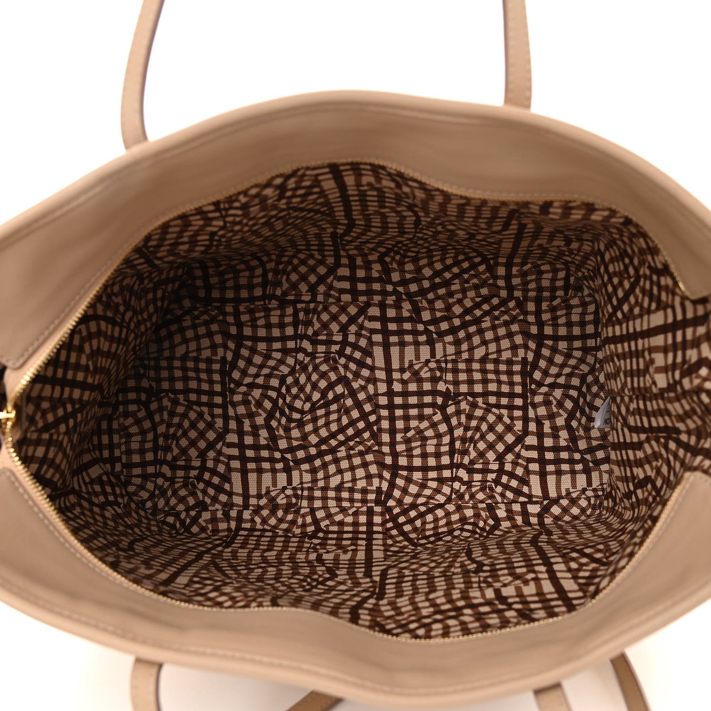 Visetos Medium Anya Shopping Tote Beige