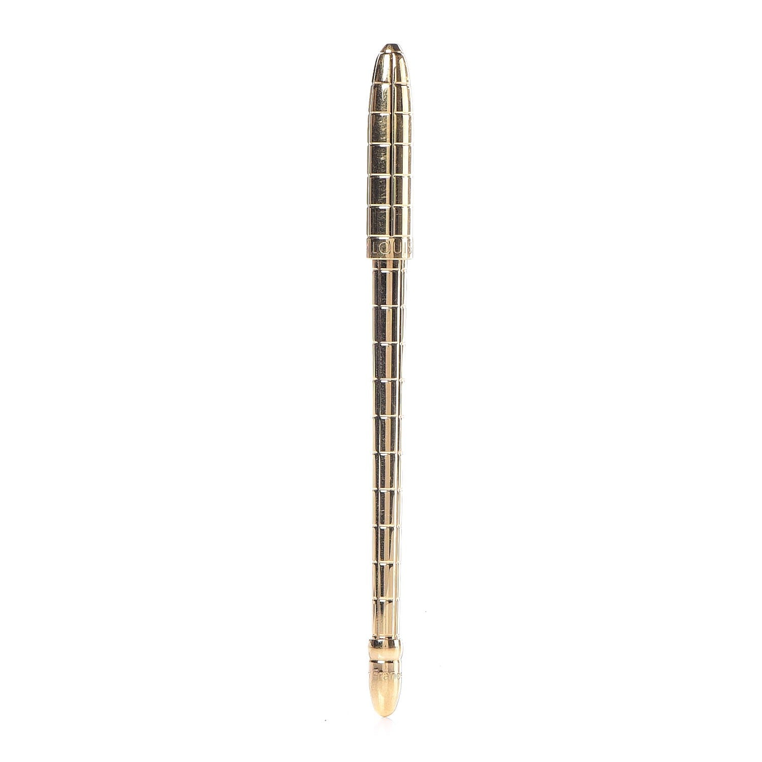 Louis Vuitton Agenda Ballpoint Pen Gold 1 of 9