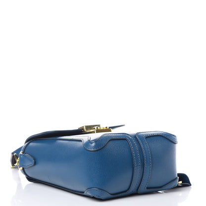 3.1 Phillip Lim 3.1 Embossed Grain Calfskin Pashli Camera Shoulder Bag Blue 4 of 8