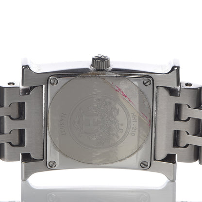 Hermes Stainless Steel 21mm Heure H Hour Quartz Watch Orange 5 of 11