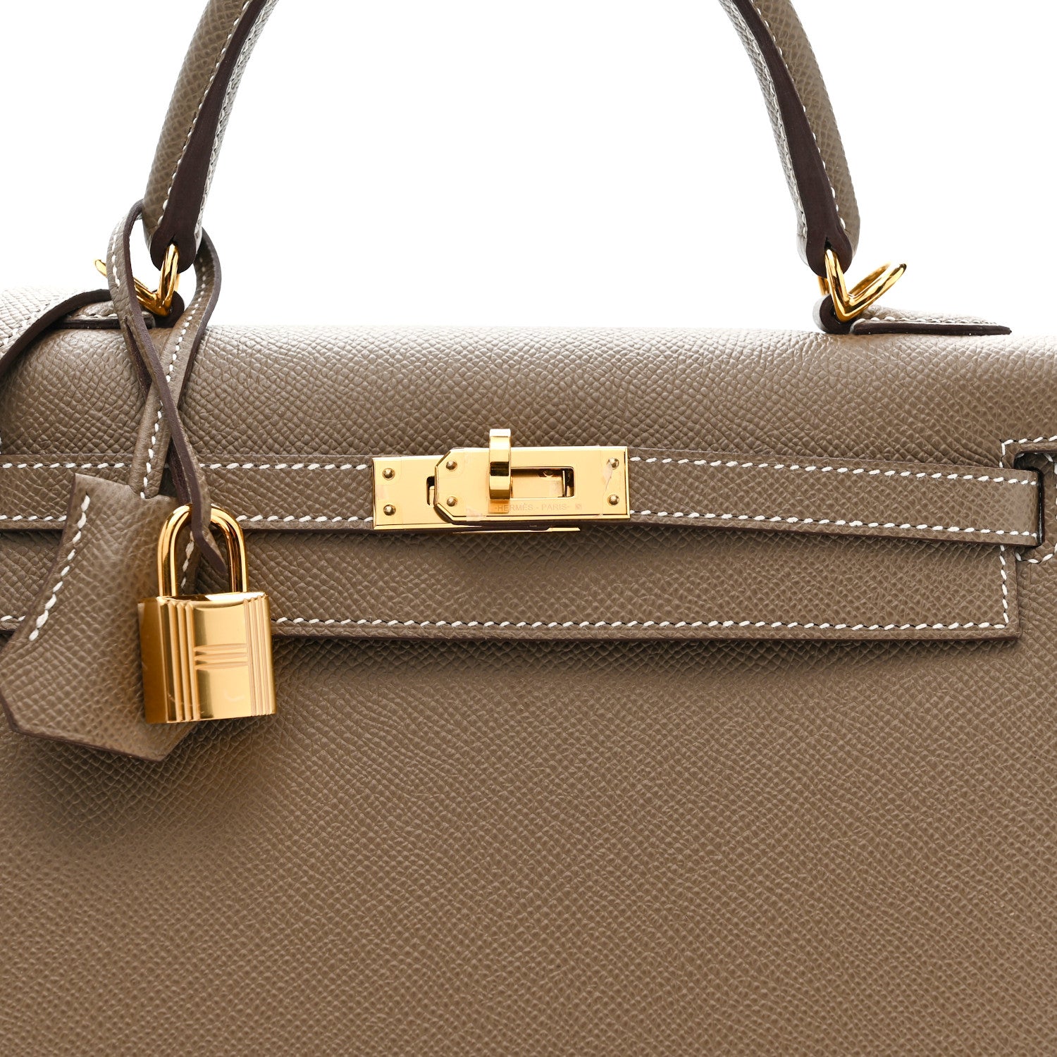 Hermes Epsom Kelly Sellier 25 Etoupe 8 of 11