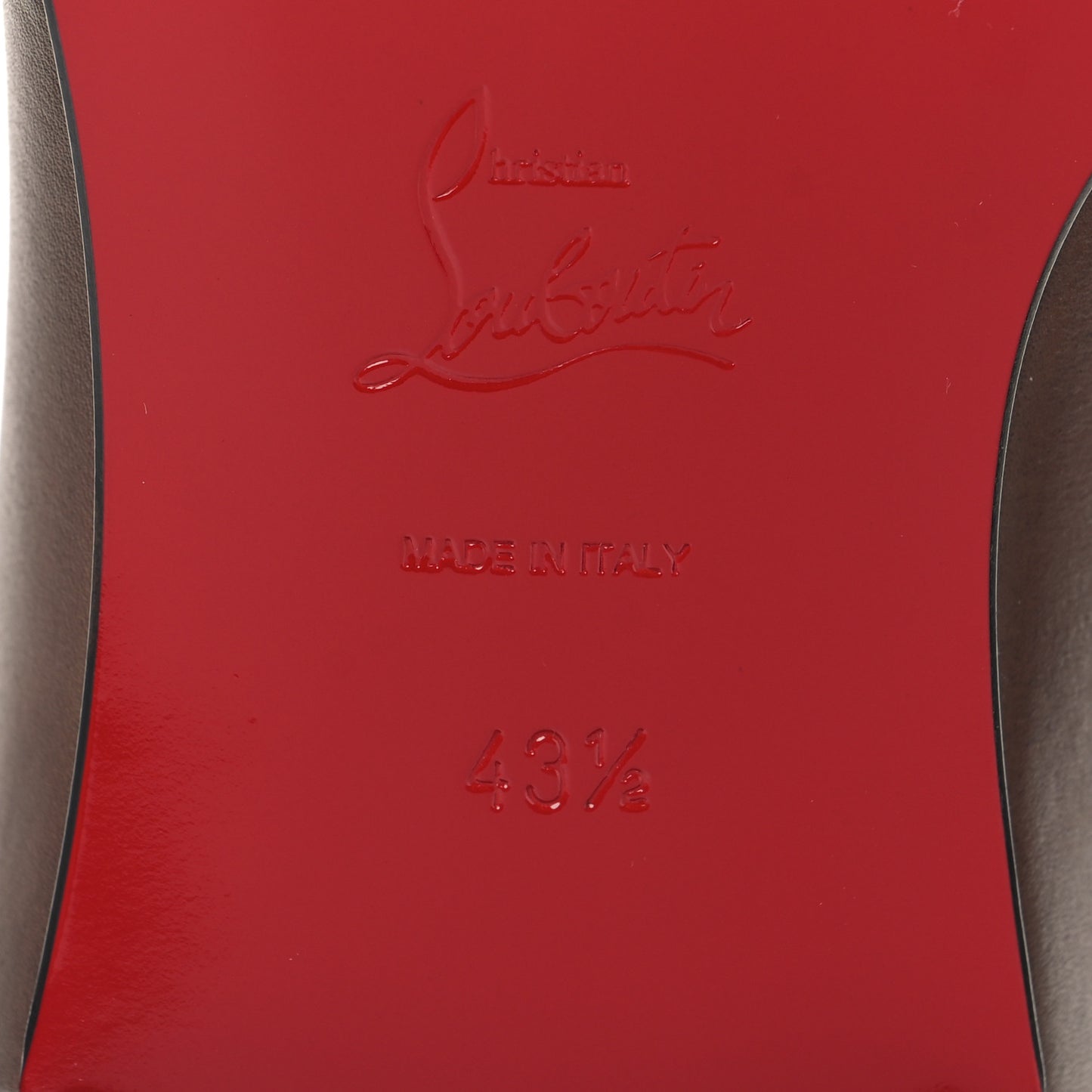 Calfskin Mens Greggo Flat Oxfords 43.5 Brown