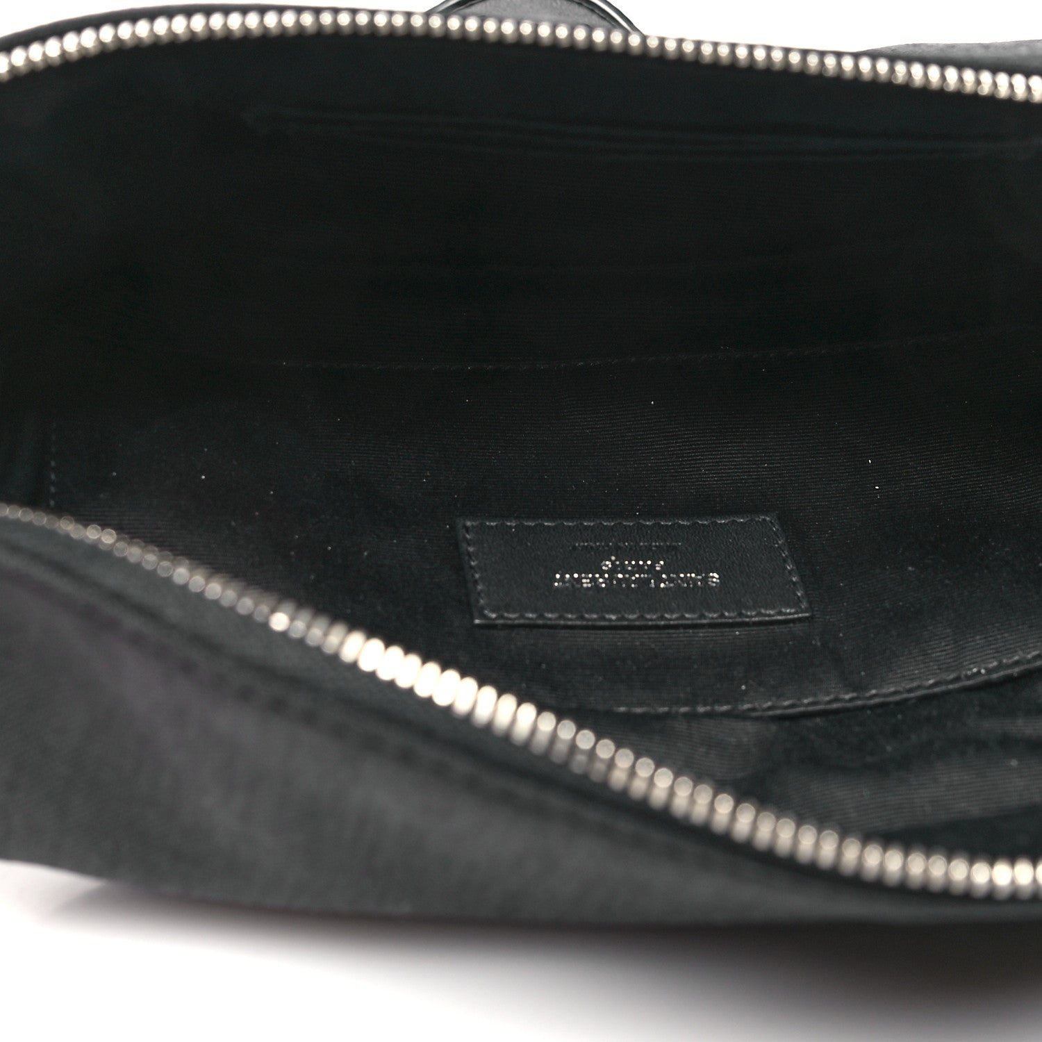 Saint Laurent Canvas Monogram Belt Bag Black 5 of 10