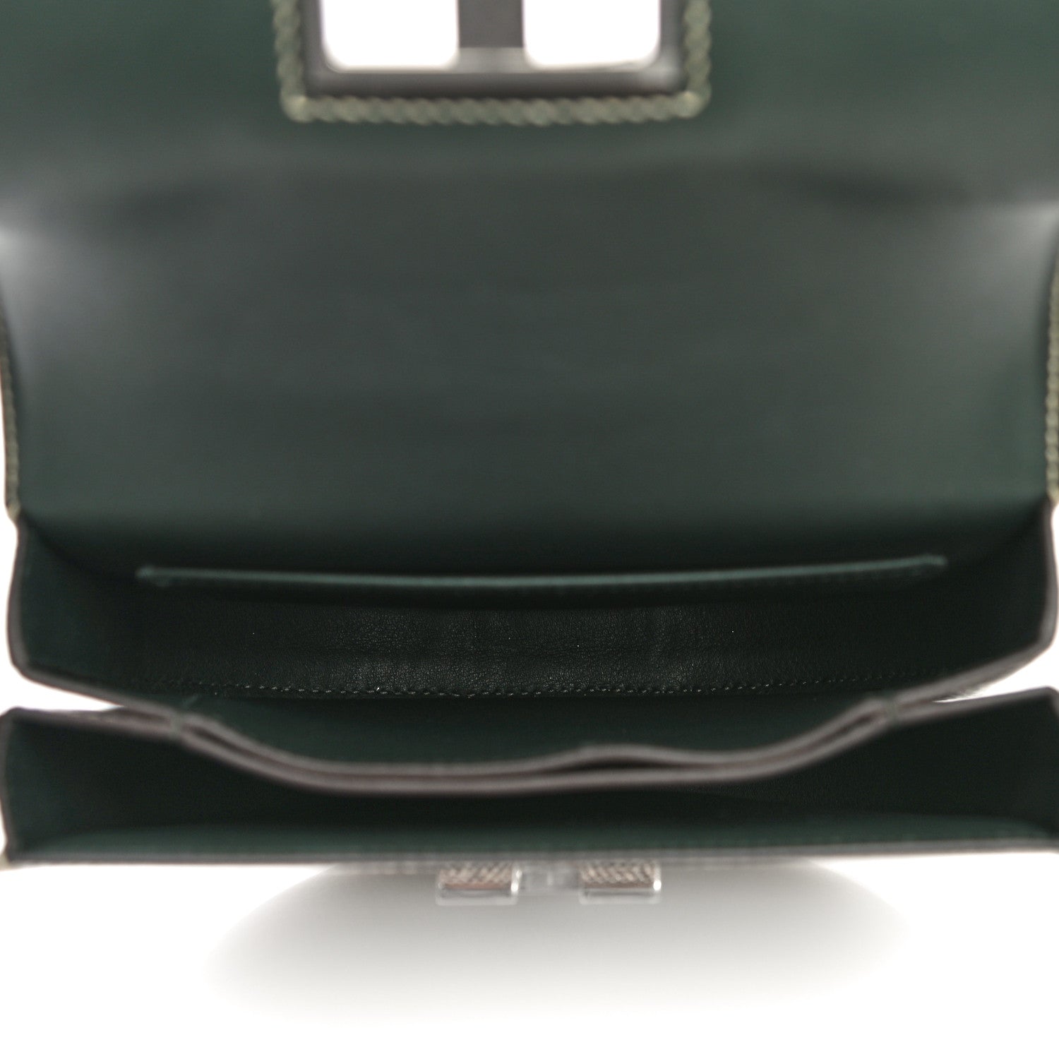 Hermes Lizard Mosaique Au 24-17 Ombre Vert Fonce 5 of 13