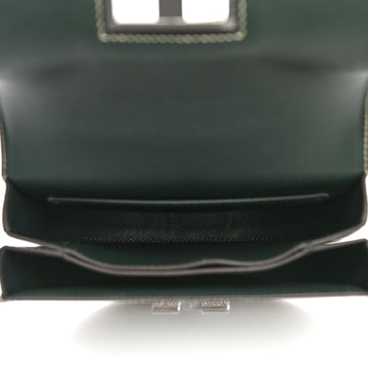 Hermes Lizard Mosaique Au 24-17 Ombre Vert Fonce 5 of 13