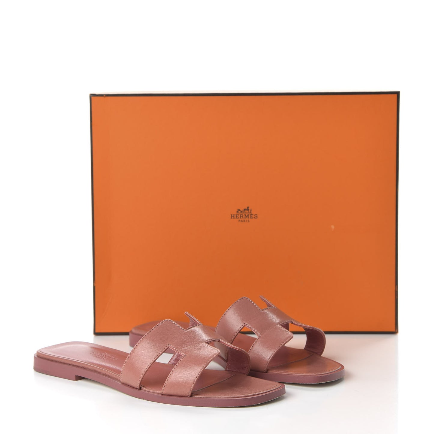 Chevre Oran Sandals 35.5 Rouge Blush