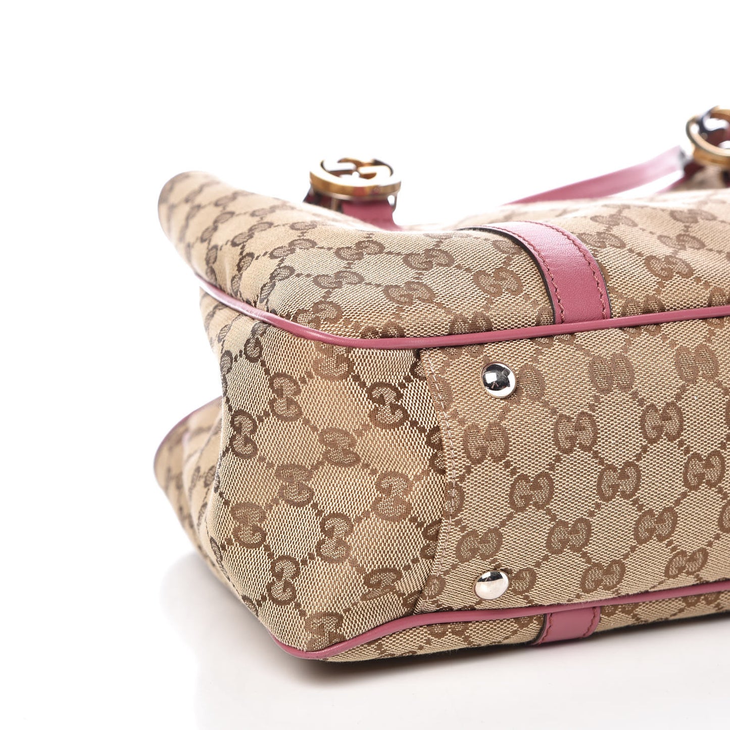 Monogram Medium Twins Tote Pink