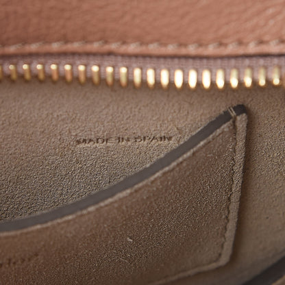 Chloe Calfskin Suede Mini Pixie Signature Belt Bag Nougat 8 of 9