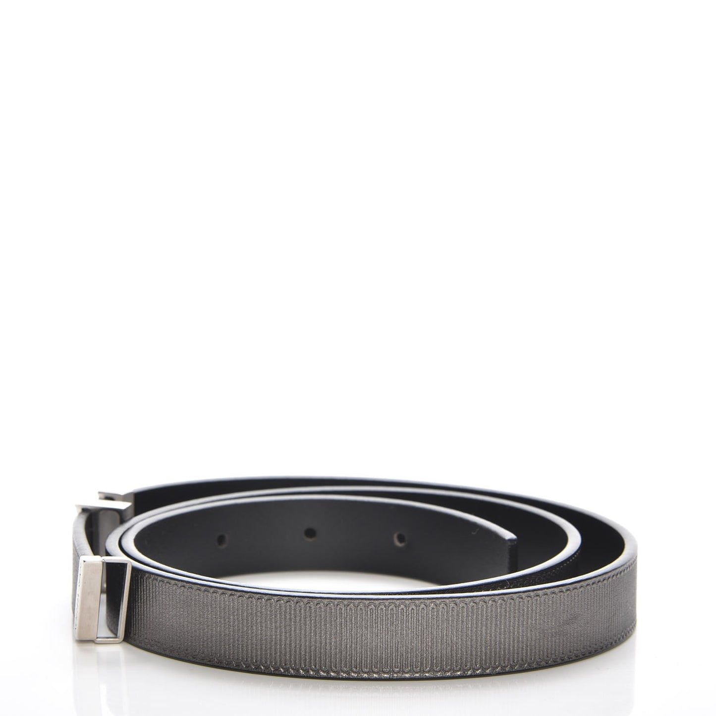 Calfskin Embossed 20MM LV Initiales Belt 80 32