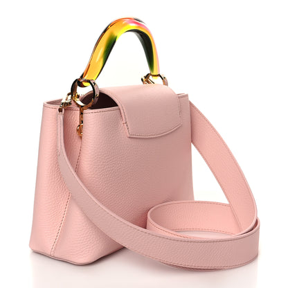 Louis Vuitton Taurillon Resin Murano Capucines BB Rose Jasmin 3 of 9