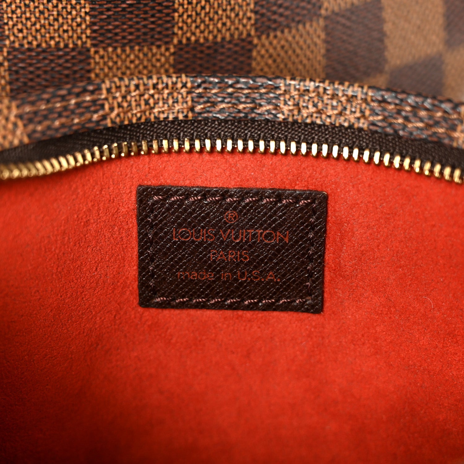 Louis Vuitton Damier Ebene Marais Bucket 23 10 of 15