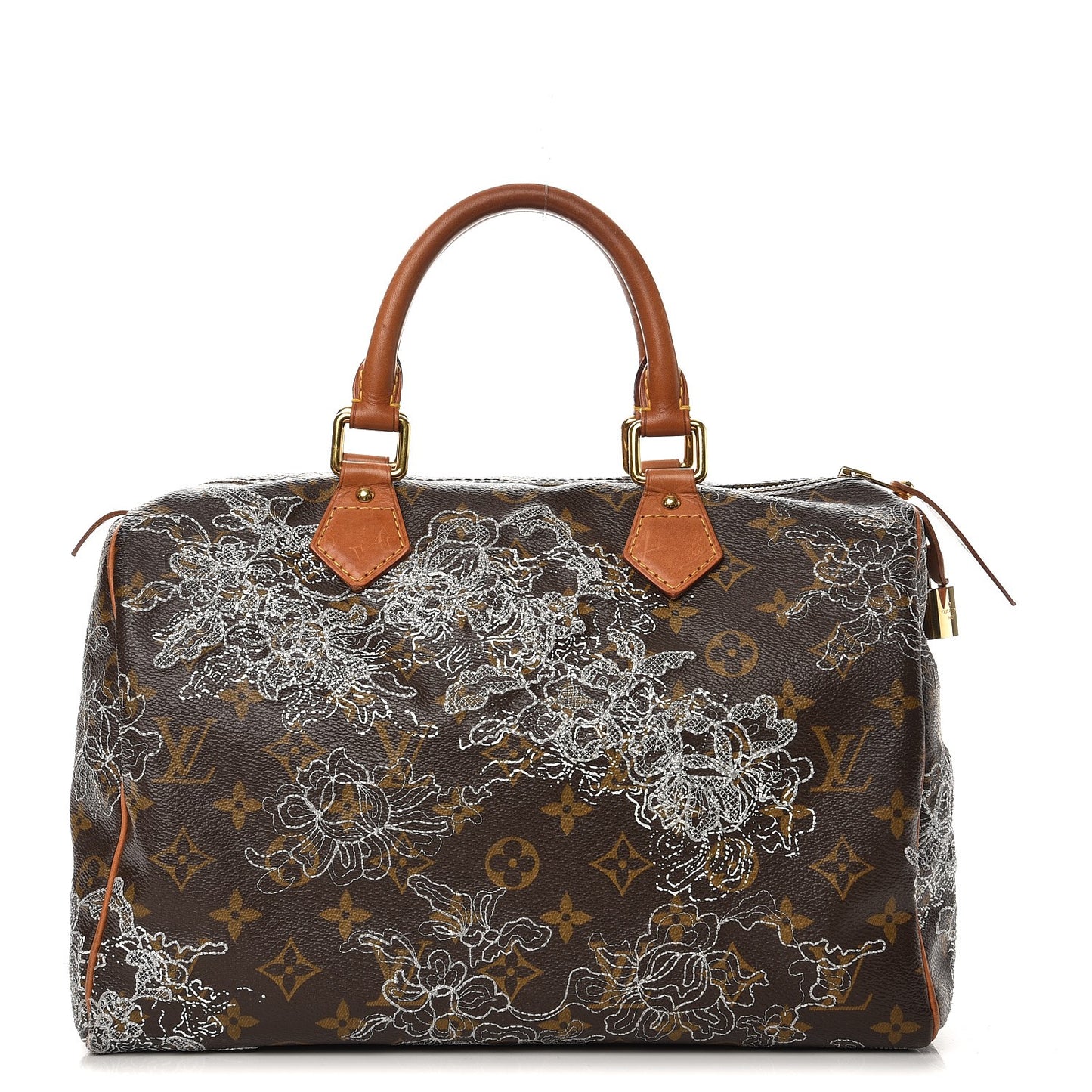 Monogram Dentelle Speedy 30 Silver
