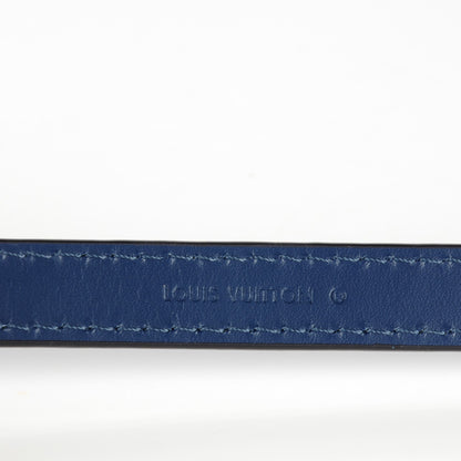 Louis Vuitton Calfskin 16mm Adjustable Shoulder Strap Indigo 5 of 6