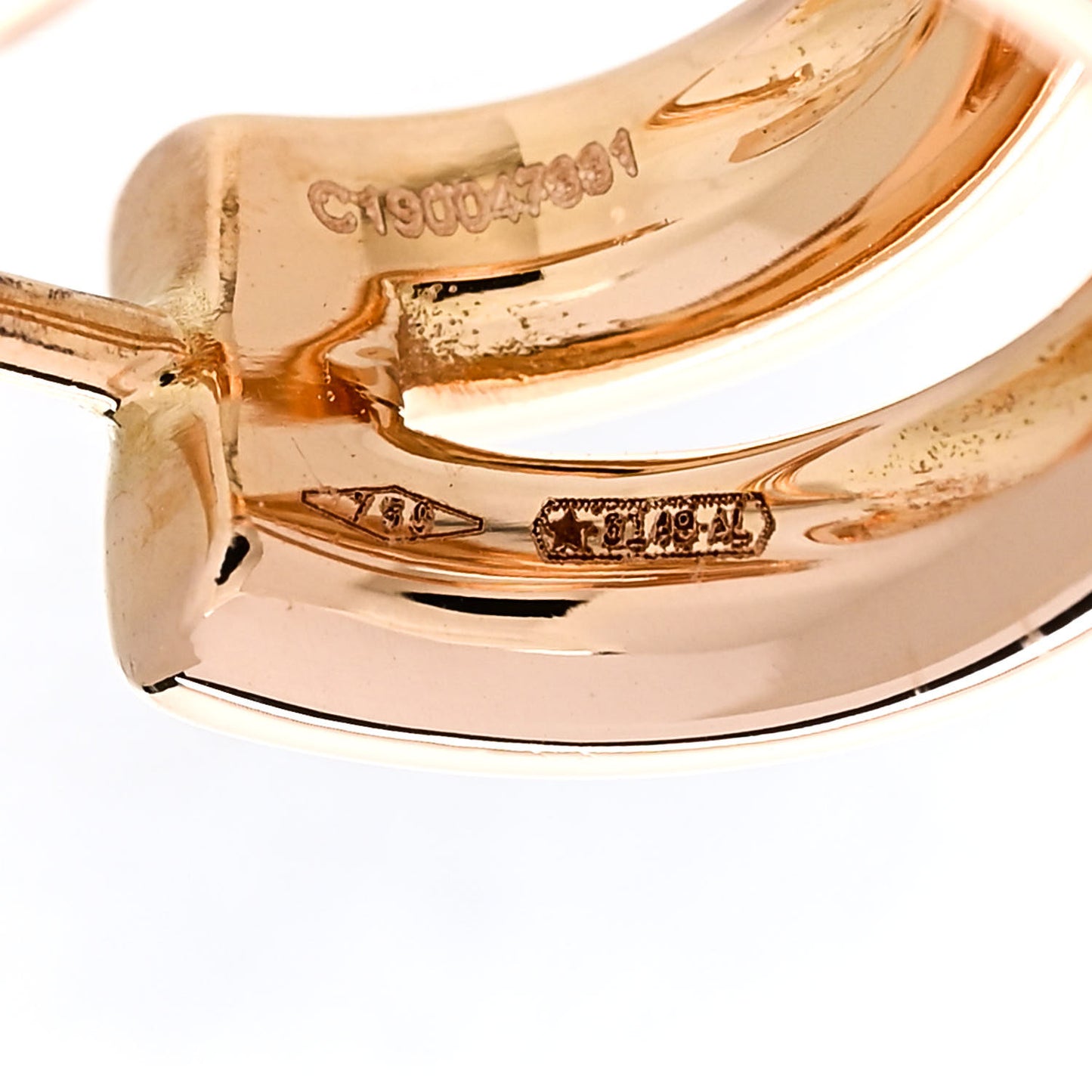 18K Rose Gold Diamond Iconica Earrings