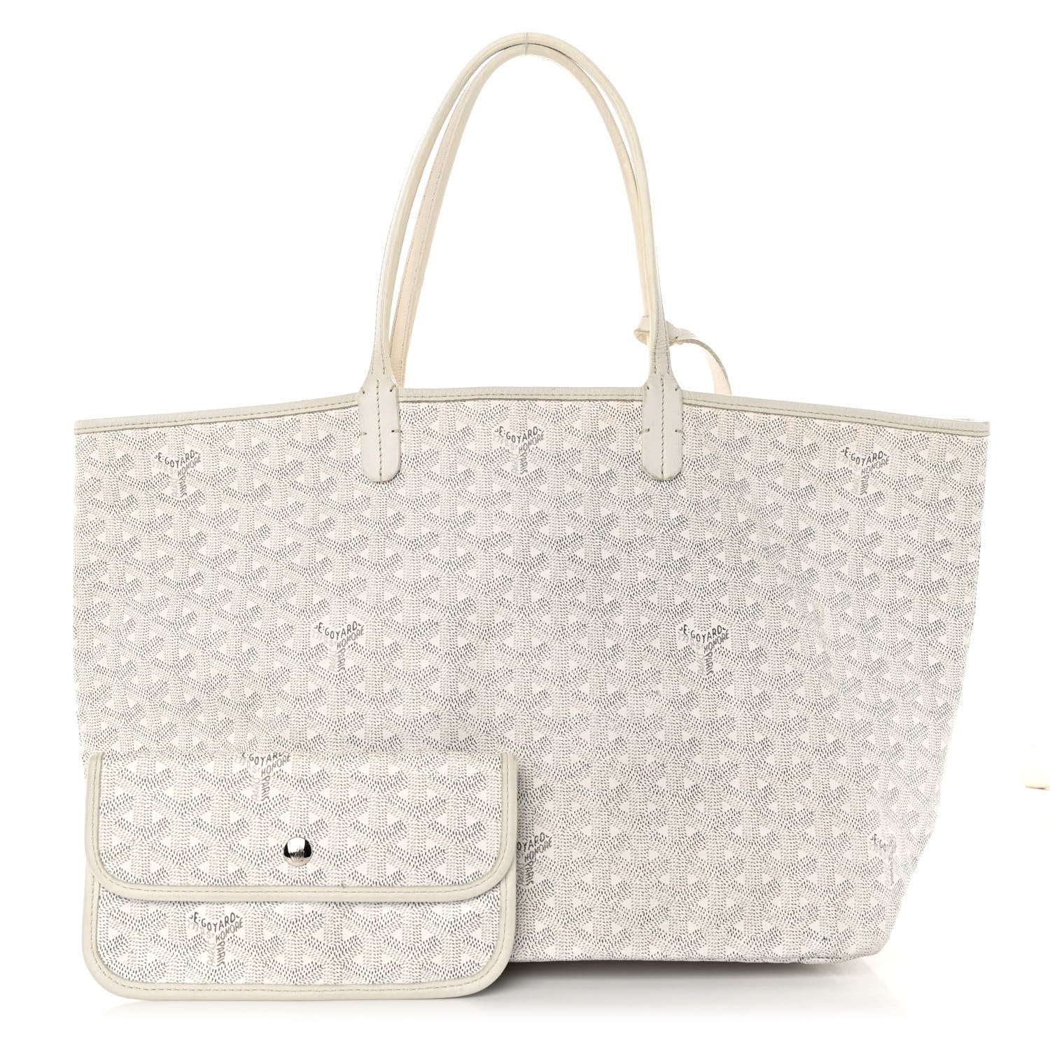 Goyard Goyardine Saint Louis PM White 1 of 13