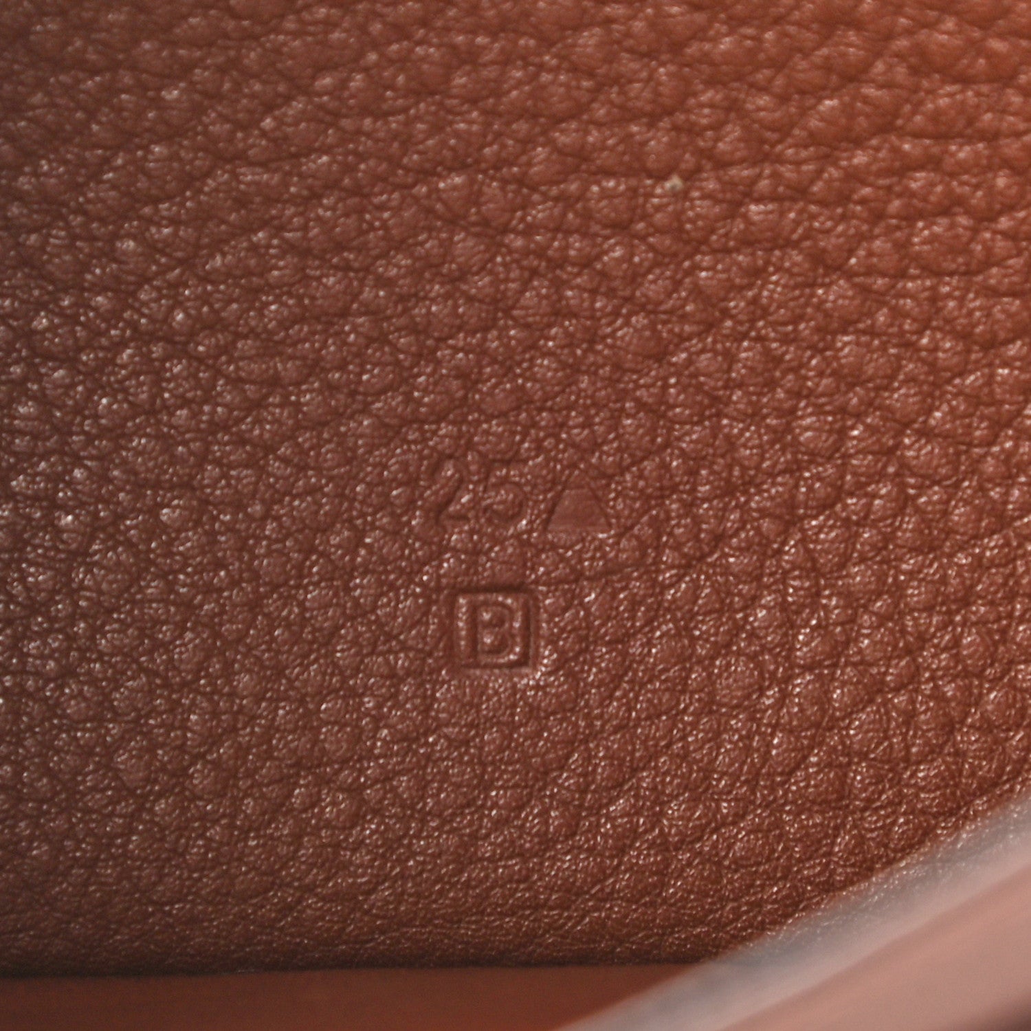 Hermes Togo Dogon Duo Wallet Havane 7 of 16