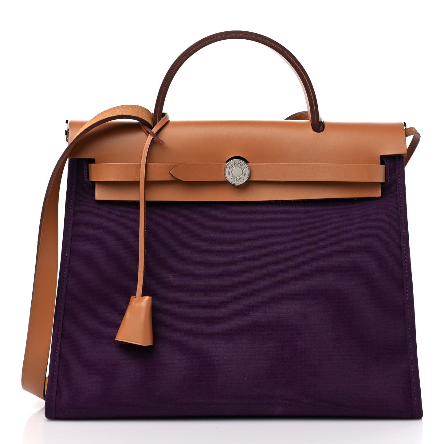Toile Vache Hunter Herbag Zip 31 PM Cassis Fauve