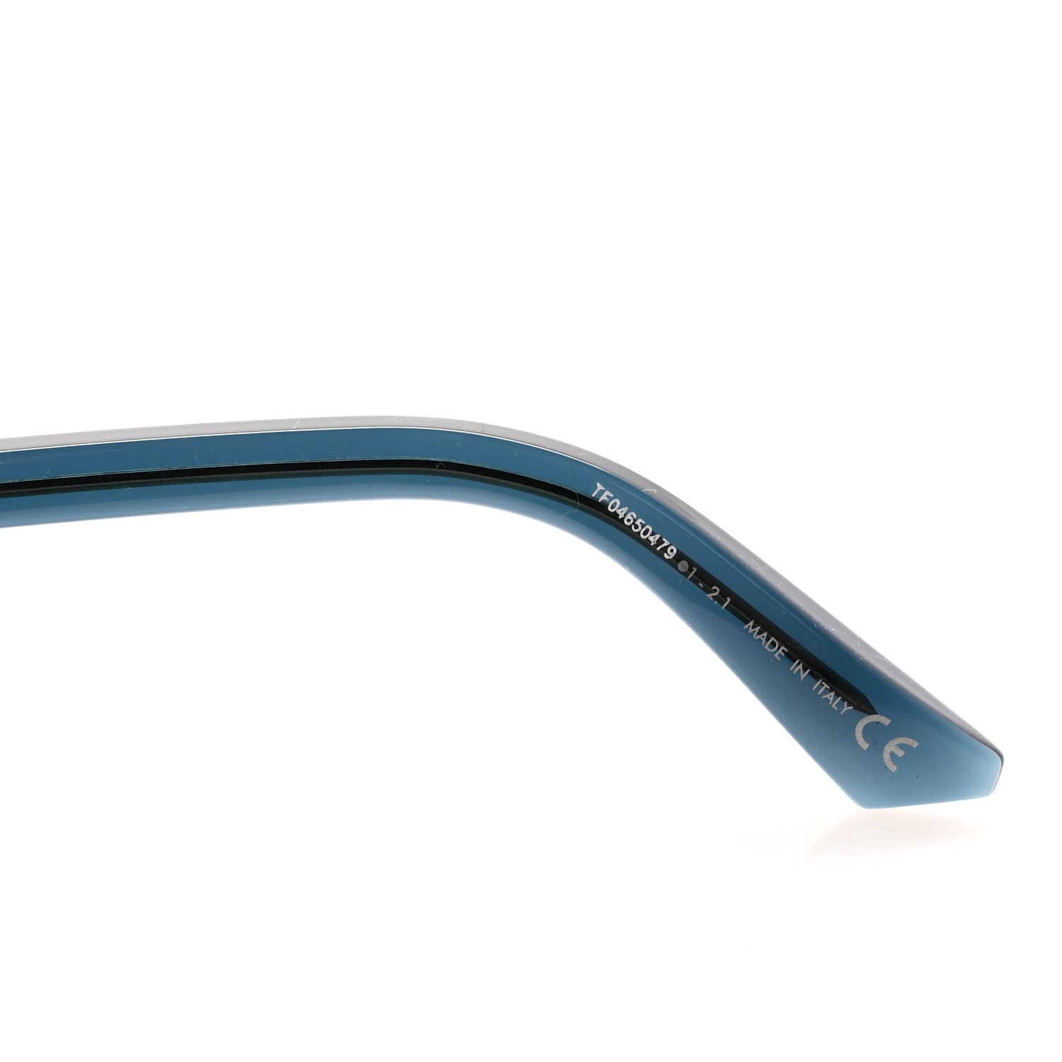 Christian Dior Transparent Acetate D-Doll Sunglasses Blue 7 of 8