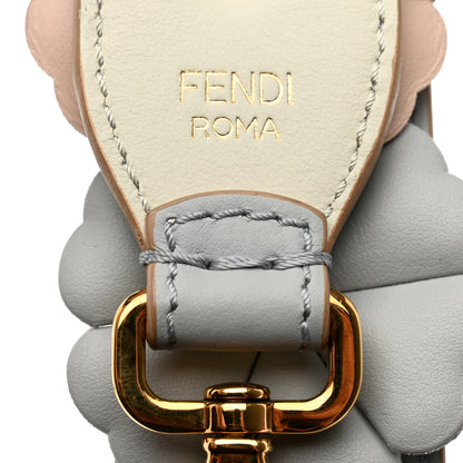 Fendi Calfskin Flowerland Studded Strap You Dove 4 of 5