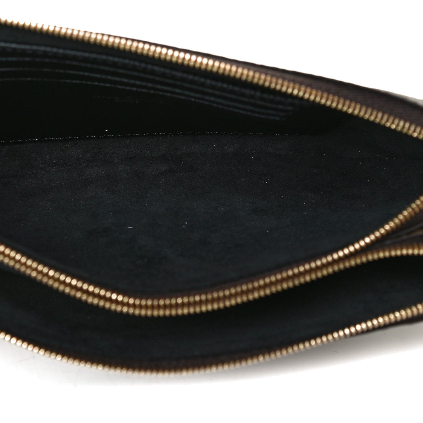 Reverse Monogram Giant Double Zip Pochette