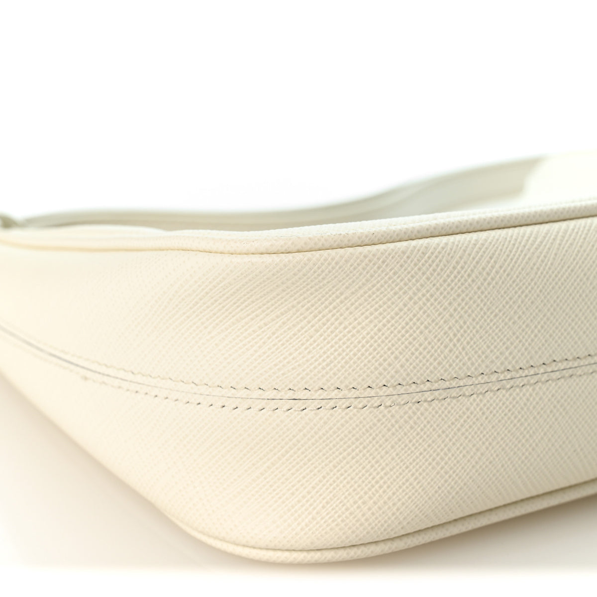 Prada Saffiano Lux Mini Re-Edition Shoulder Bag White 10 of 21
