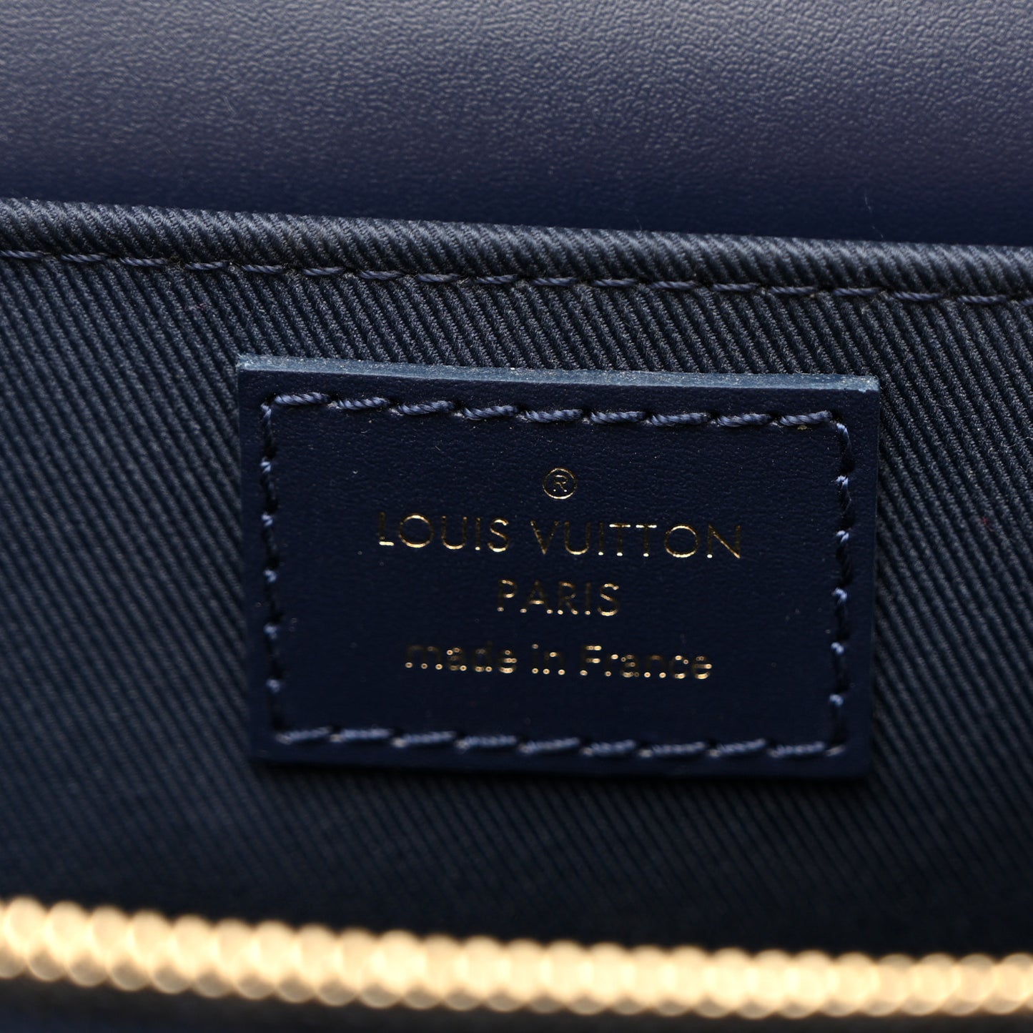 Monoglam Pochette Metis East West Blue