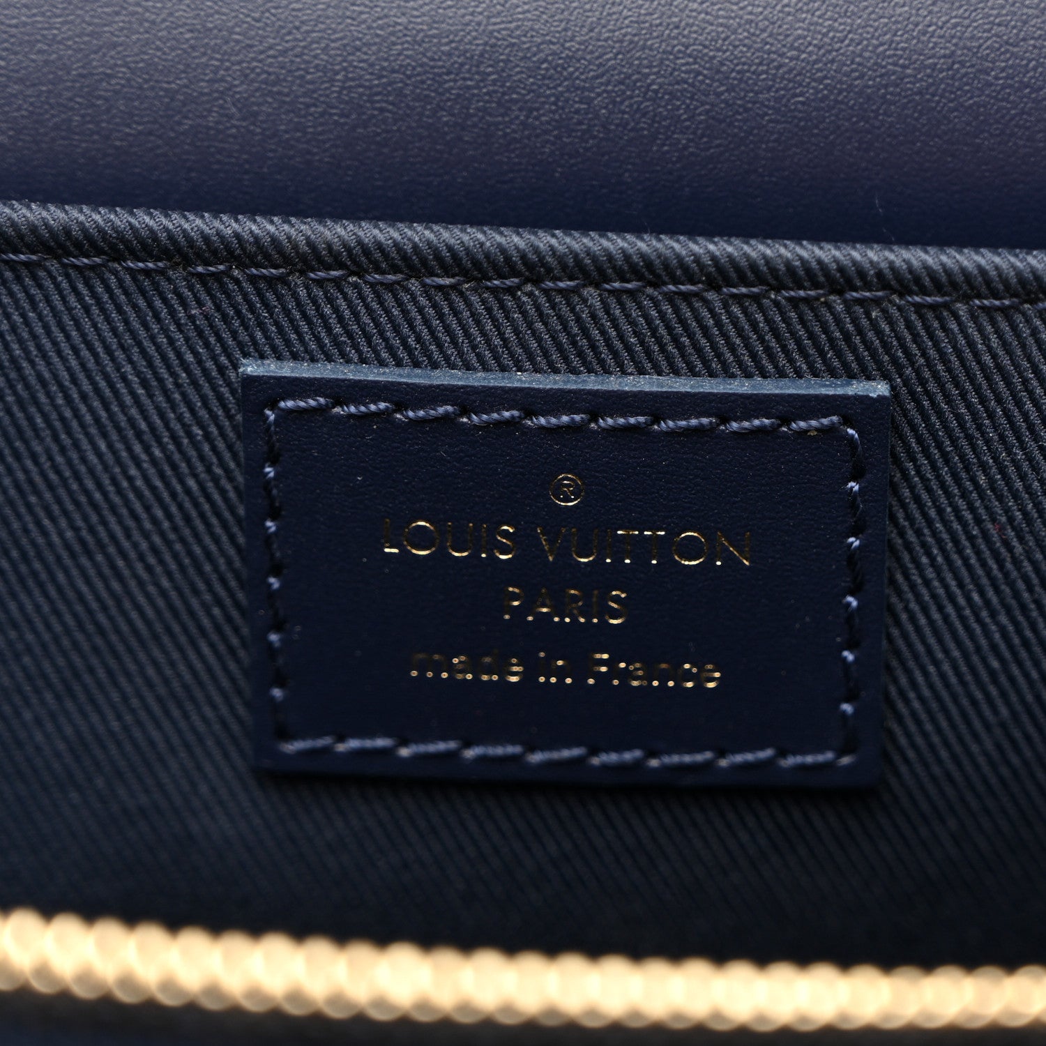 Louis Vuitton Monoglam Pochette Metis East West Blue 6 of 9