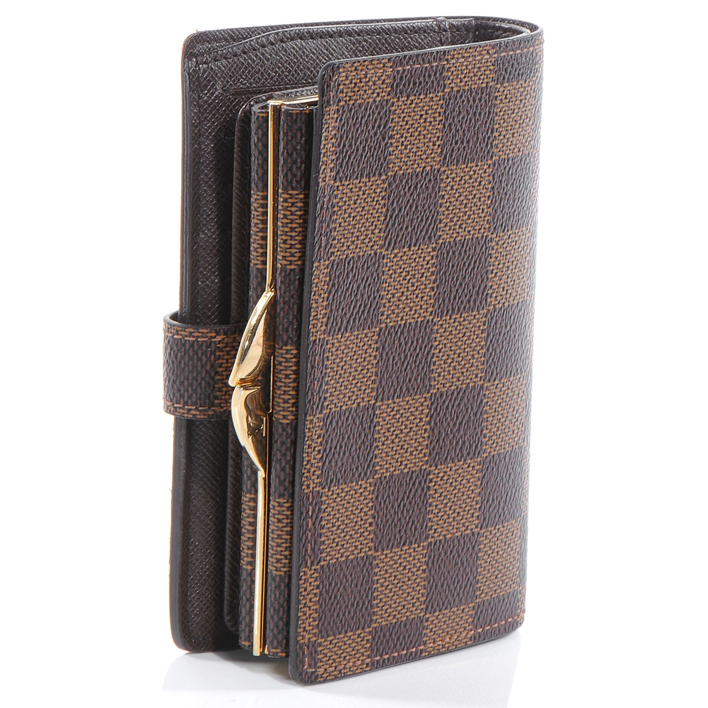 Damier Ebene French Purse Wallet