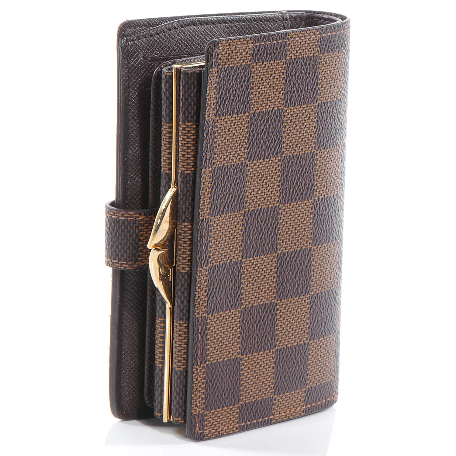Louis Vuitton Damier Ebene French Purse Wallet 3 of 8