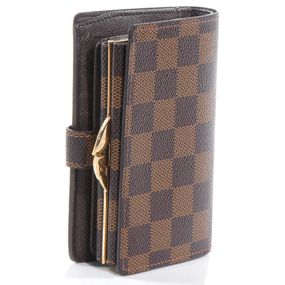 Louis Vuitton Damier Ebene French Purse Wallet 3 of 8